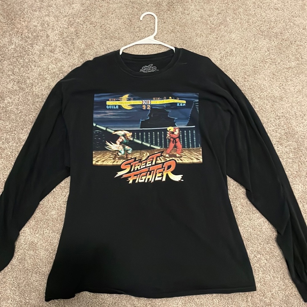 Official CAPCOM Street Fighter long sleeve